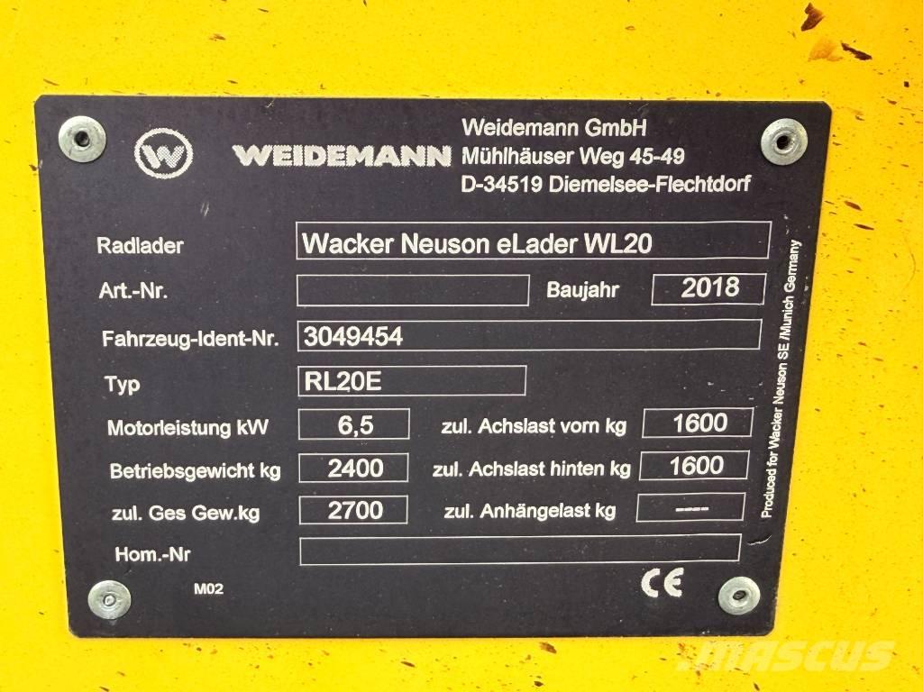 Wacker Neuson WL20e Radlader