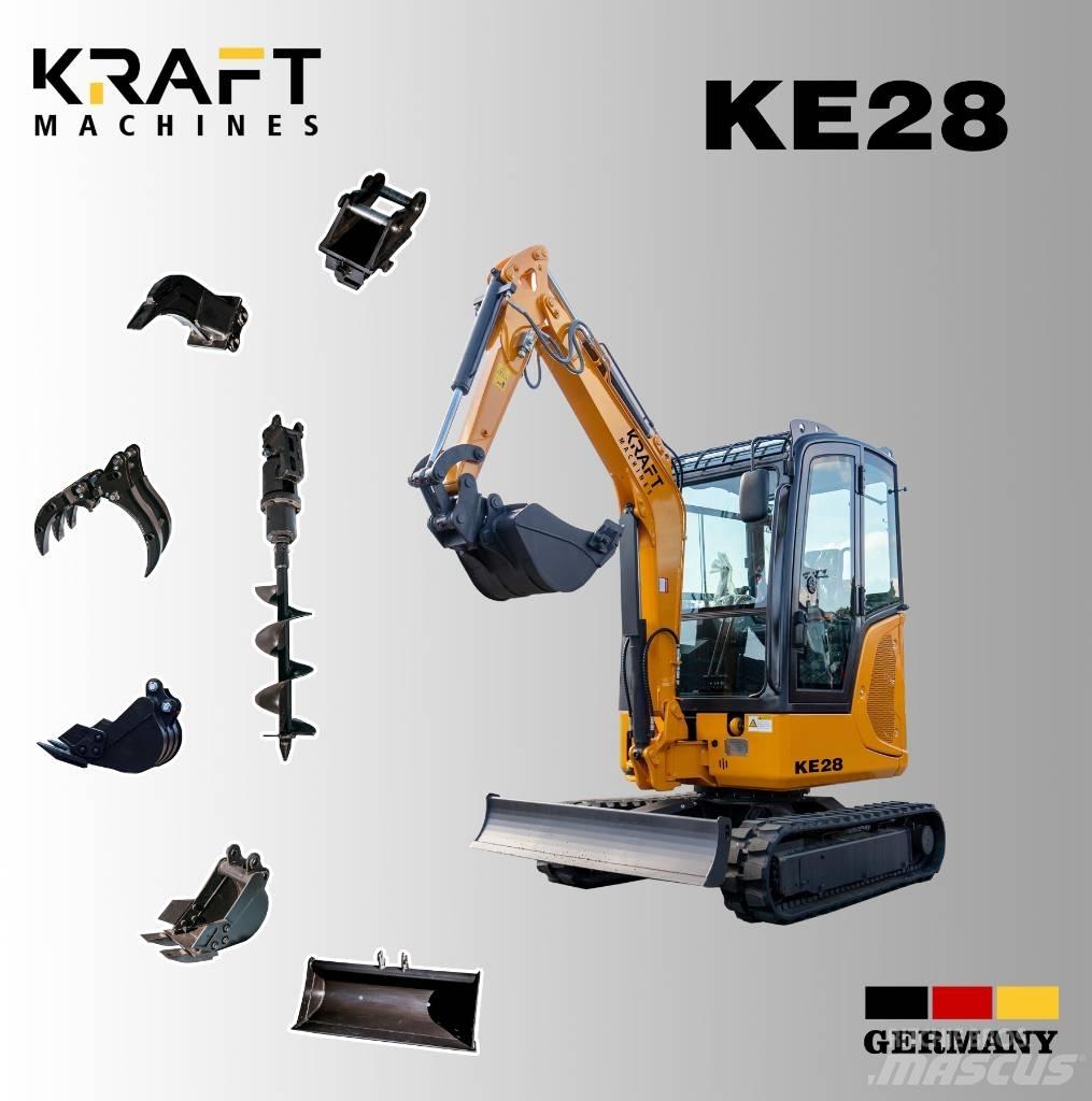 Kraft KE28 Minibagger < 7t
