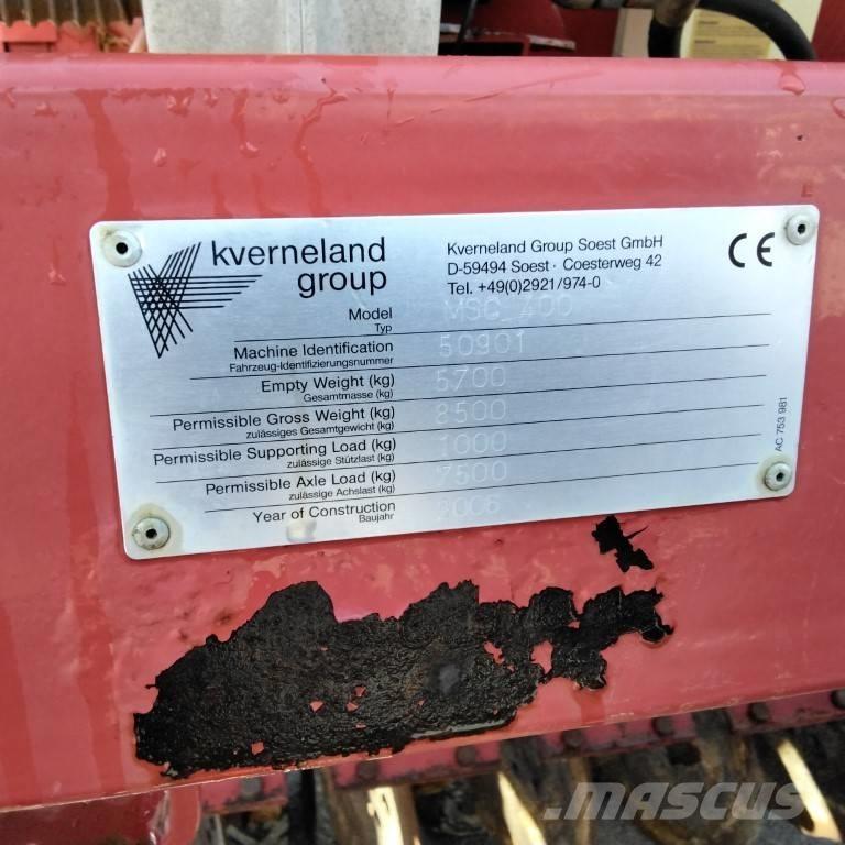 Kverneland MSC 400 Drillmaschinen