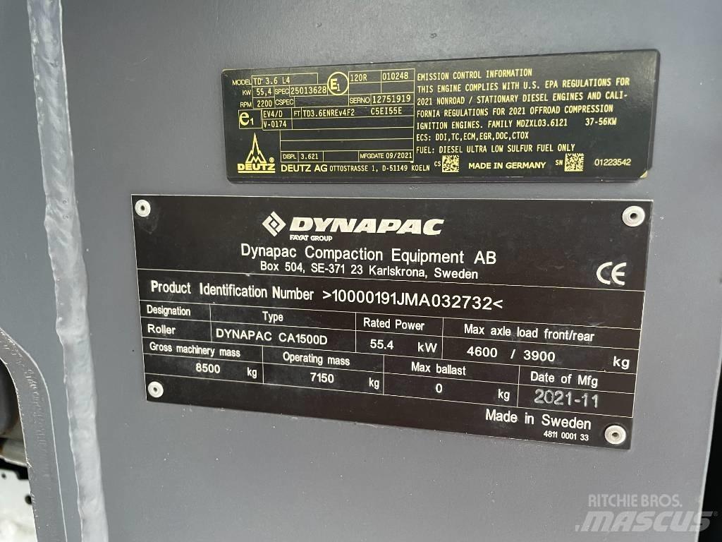 Dynapac CA1500D Walzenzüge