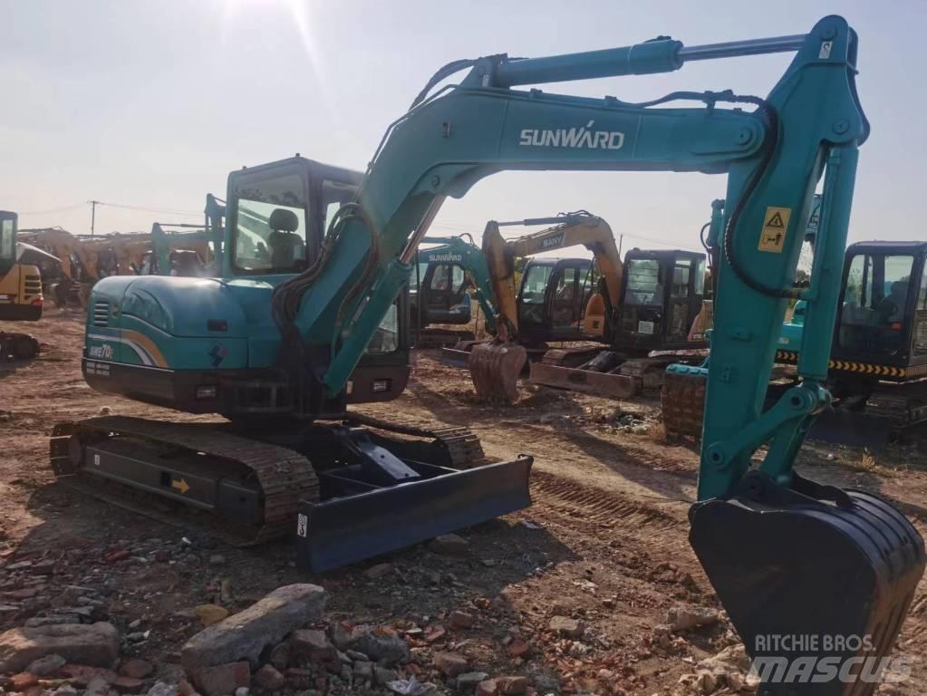 Sunward SWE70E Raupenbagger