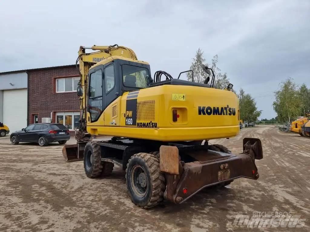 Komatsu PW 160-7 Mobilbagger