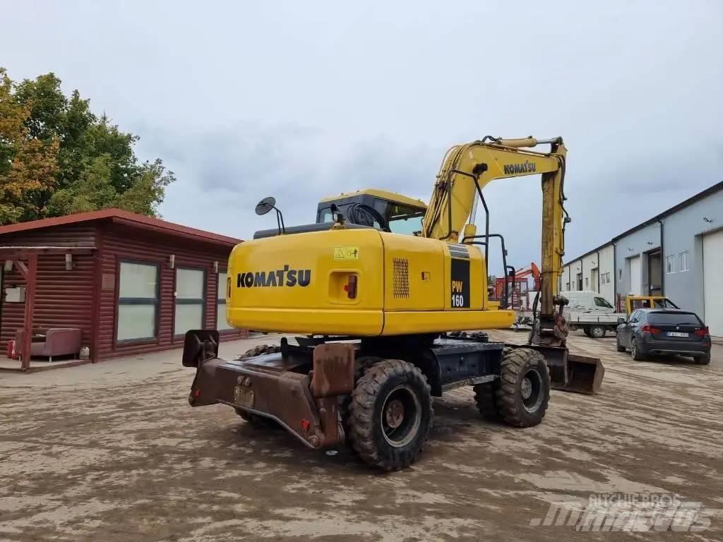 Komatsu PW 160-7 Mobilbagger