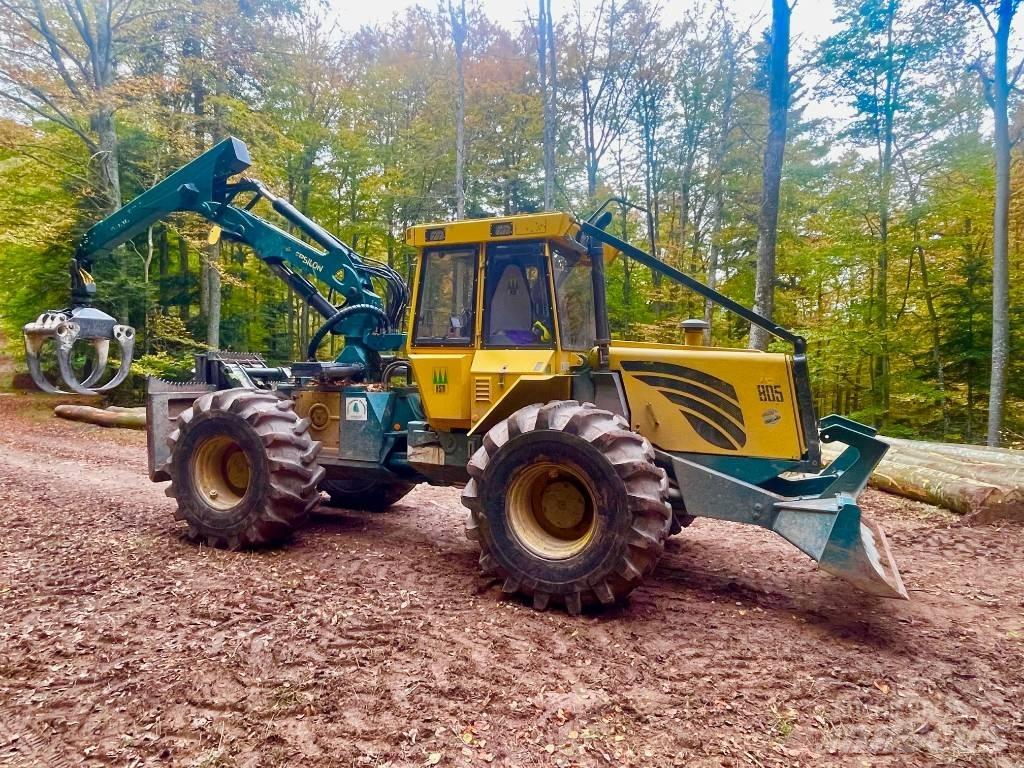 HSM 805 HD Stammholzschlepper