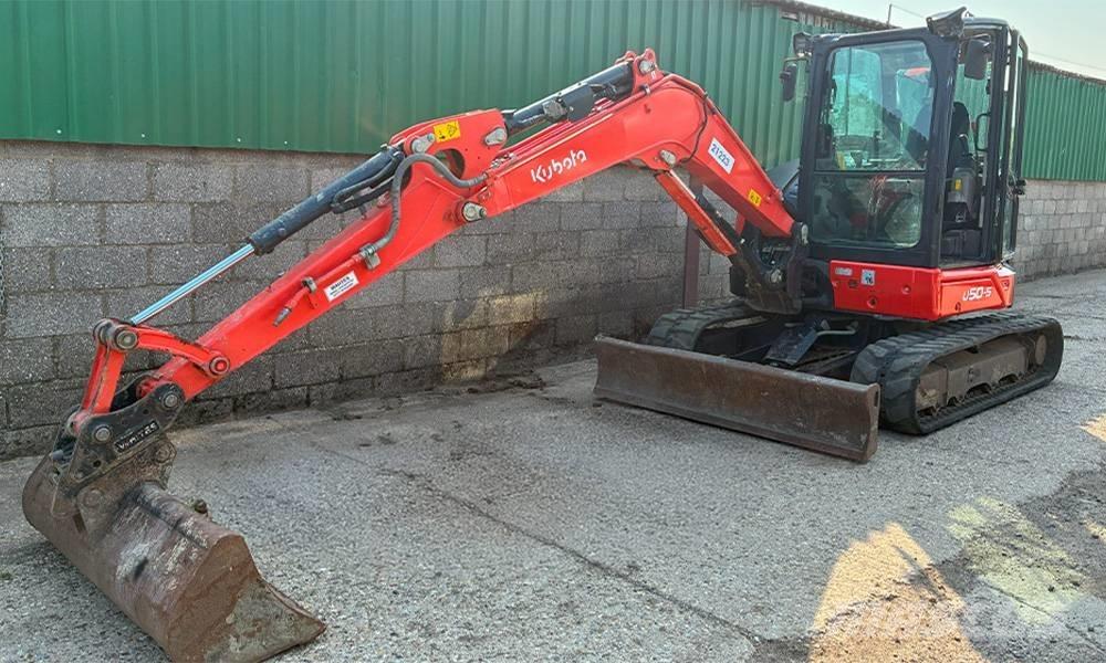 Kubota U 50-5 Minibagger < 7t