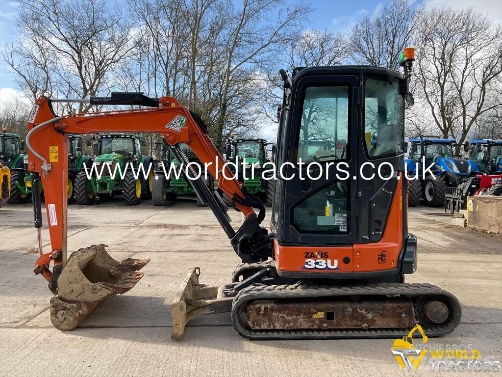 Hitachi ZX 33 U Minibagger < 7t