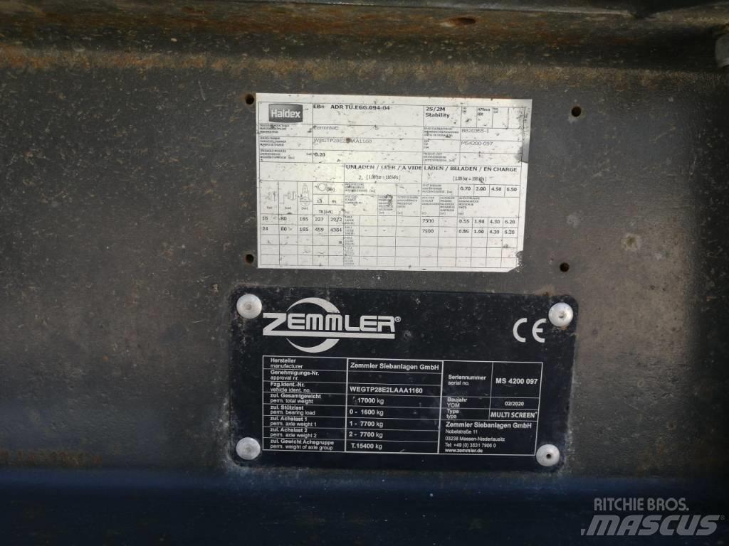 Zemmler MS 4200-097 Mobile Siebanlagen