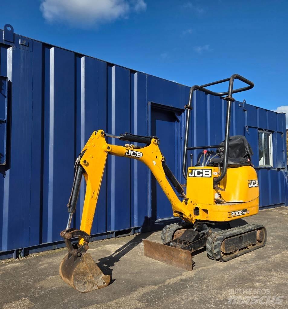 JCB 8008 CTS 3 Bkts Minibagger < 7t