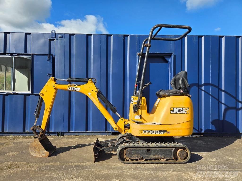 JCB 8008 CTS 3 Bkts Minibagger < 7t