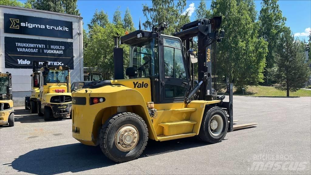 Yale GDP100DCS Diesel Stapler