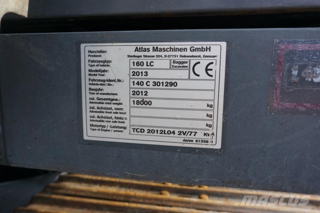 Atlas 160 LC Raupenbagger