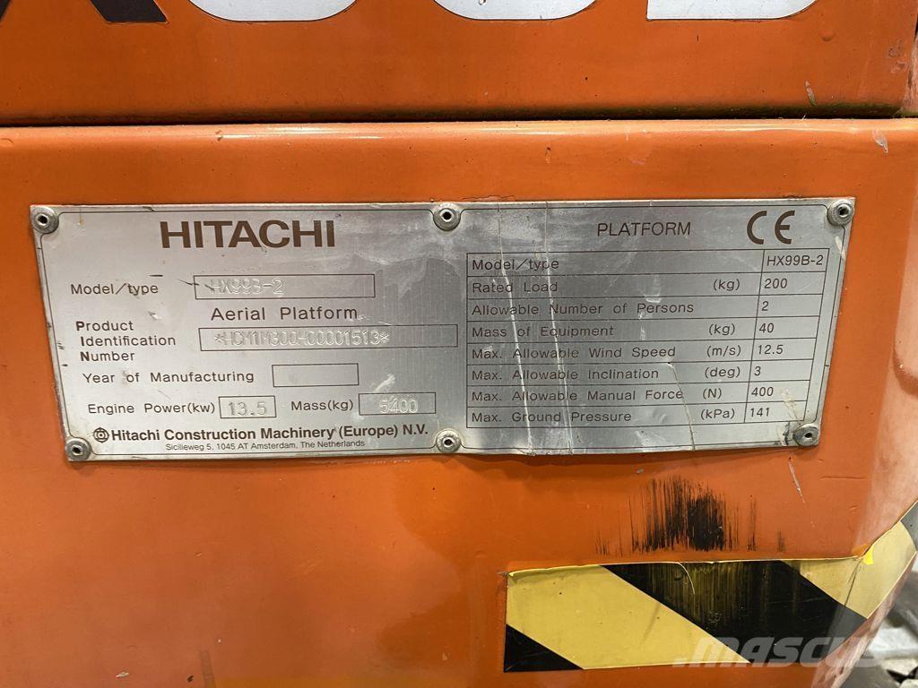 Hitachi HX99B-2 Teleskopbühnen