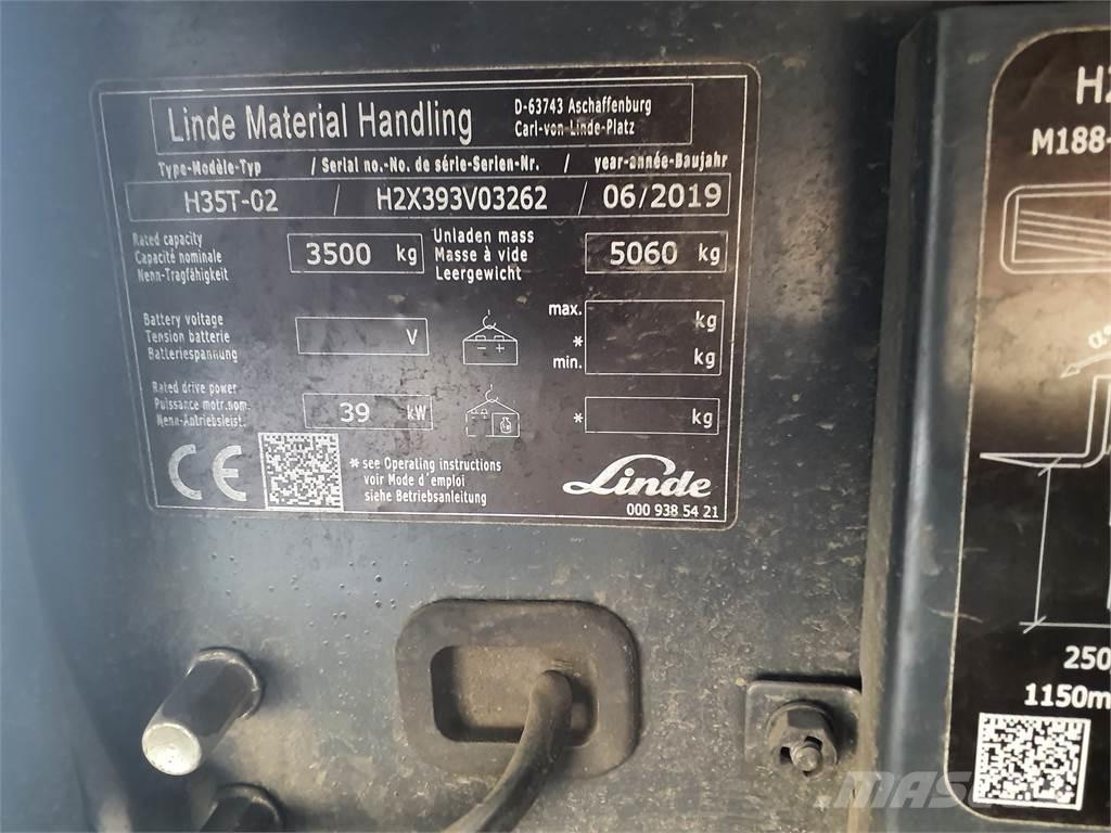 Linde H35T Gas Stapler