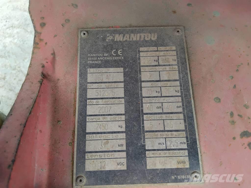 Manitou 160 ATJ Gelenkteleskoparbeitsbühnen