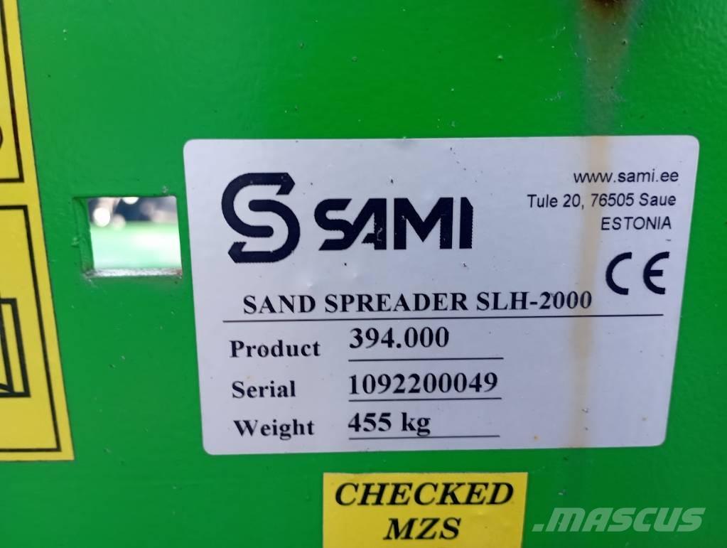 Sami SLH 2000 ZM-602 Sand- und Salzstreuer