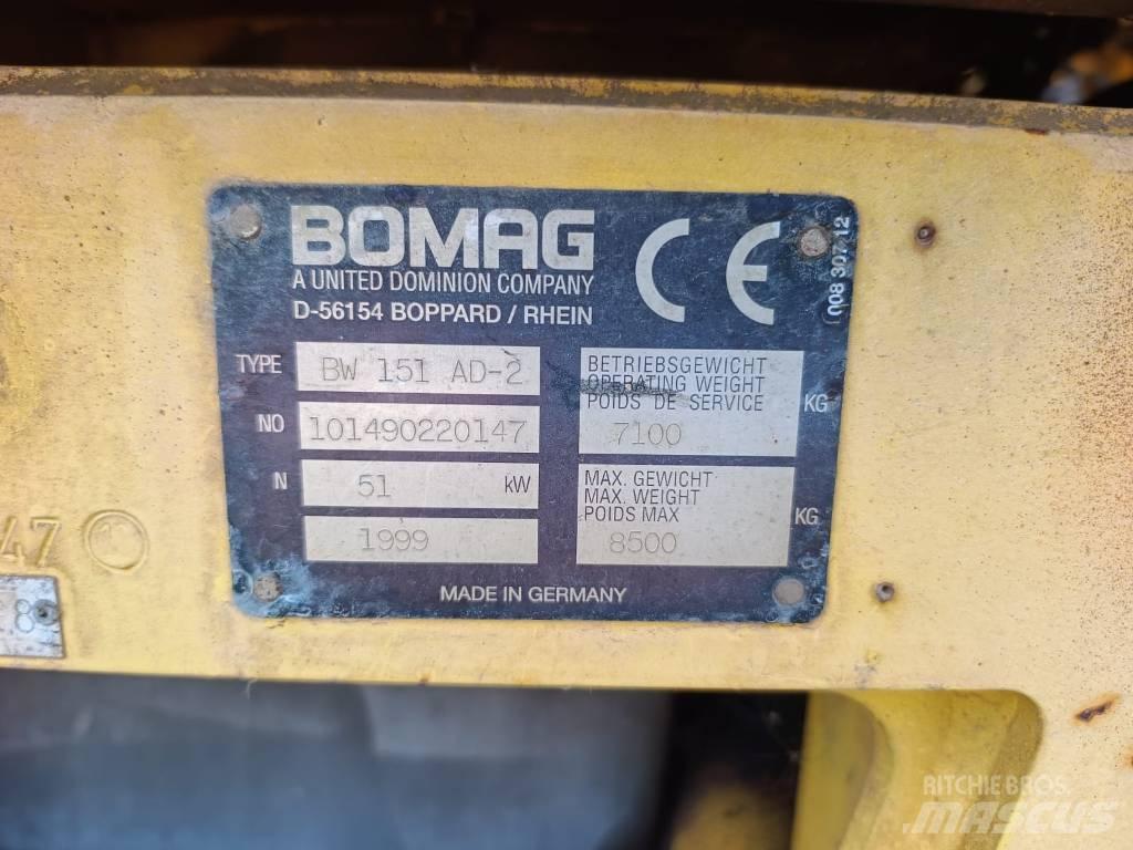Bomag BW 151 AD-2 Tandemwalzen