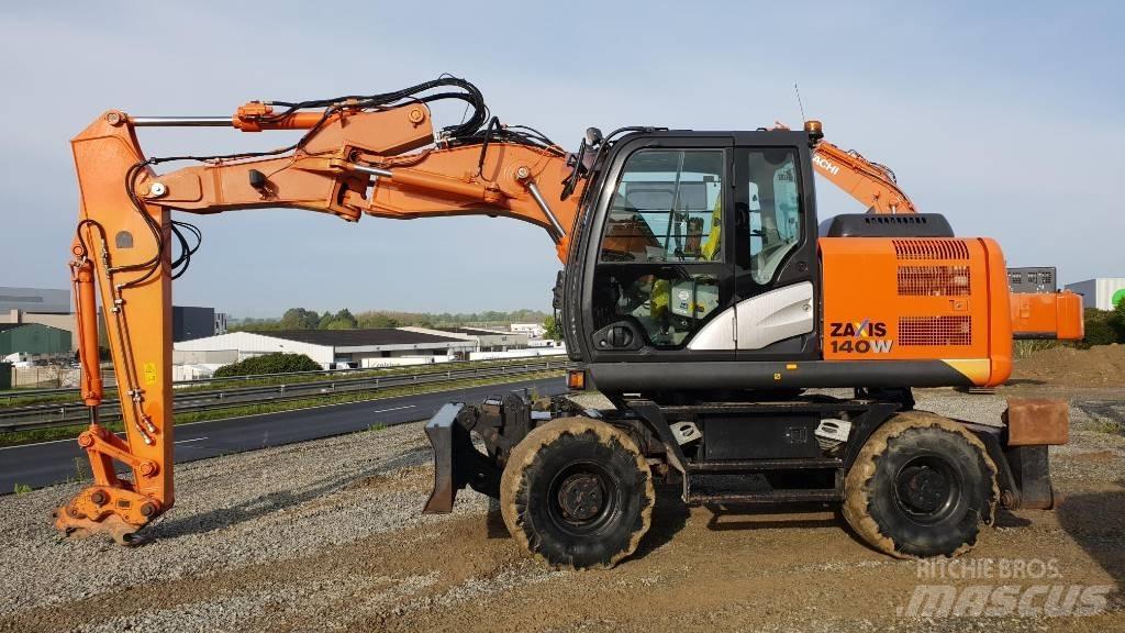Hitachi ZX140W-5B Mobilbagger