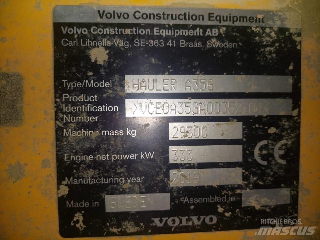 Volvo A 35 G Dumper - Knickgelenk