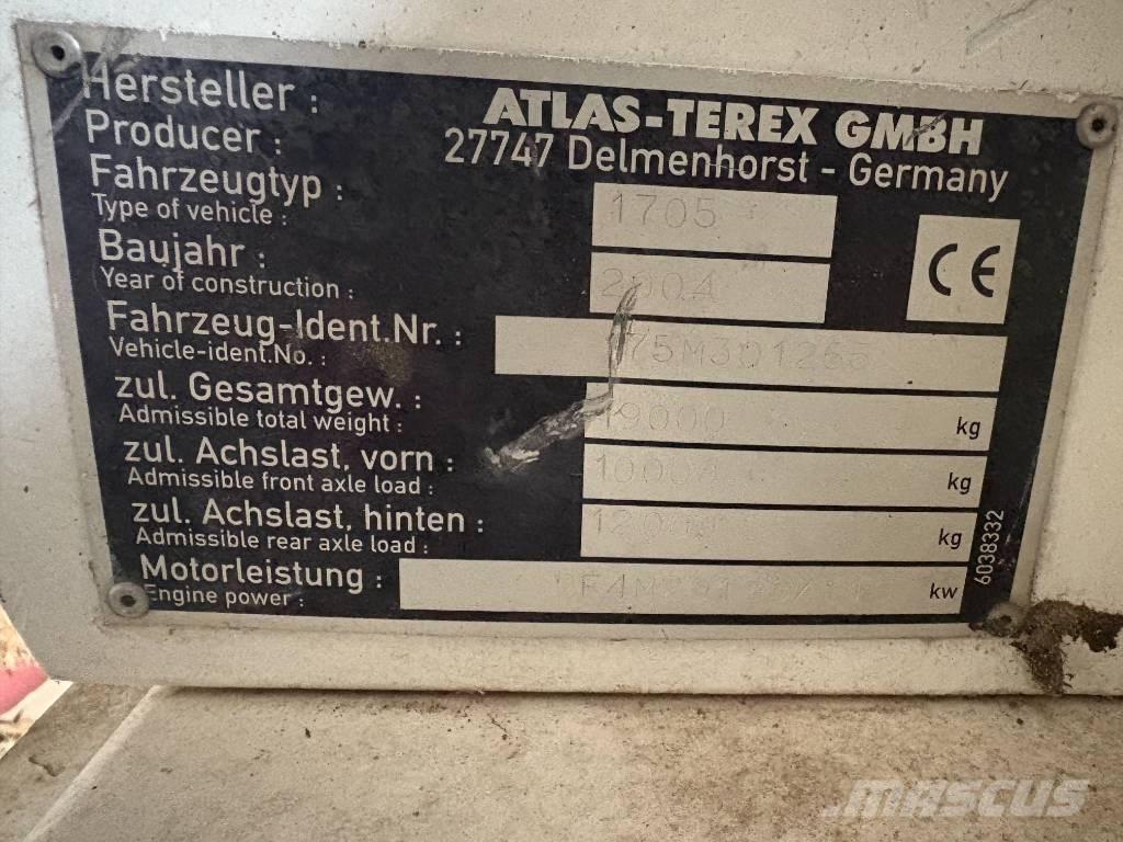 Terex 1705m Baggerlader