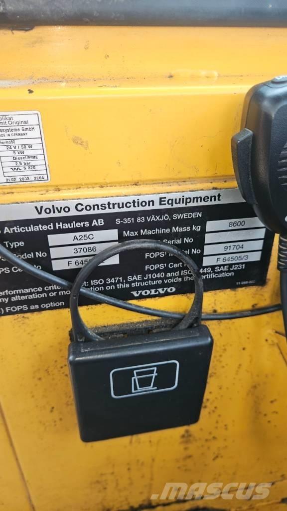 Volvo A 25 C Dumper - Knickgelenk