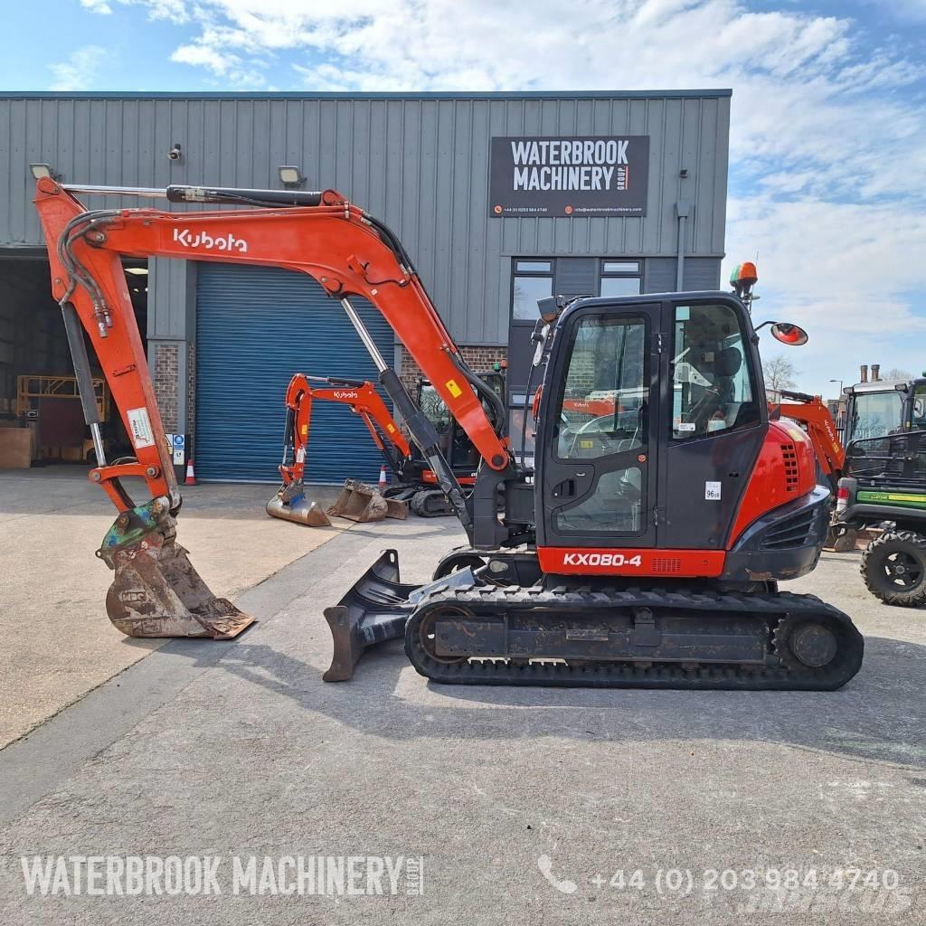 Kubota KX080-4 Midibagger  7t - 12t
