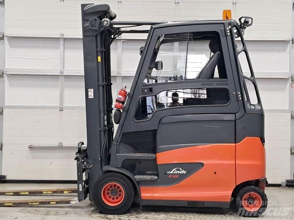 Linde E35HL-01 Elektro Stapler