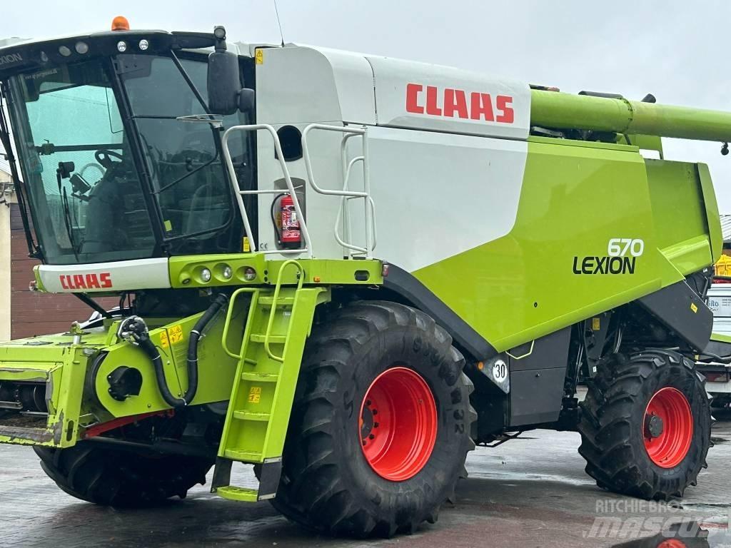 CLAAS Lexion 670 4x4 Mähdrescher
