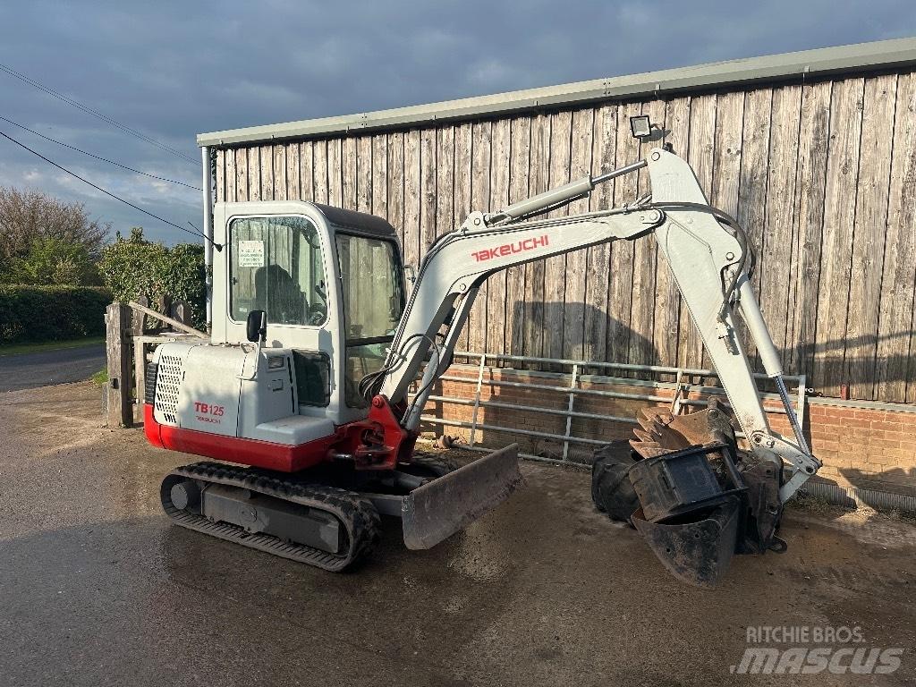 Takeuchi TB 125 Minibagger < 7t