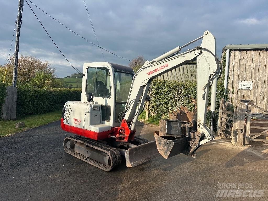 Takeuchi TB 125 Minibagger < 7t