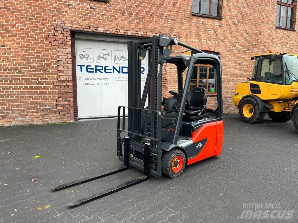 Linde E 15 Elektro Stapler