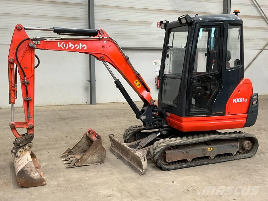 Kubota KX 61-3 Minibagger < 7t