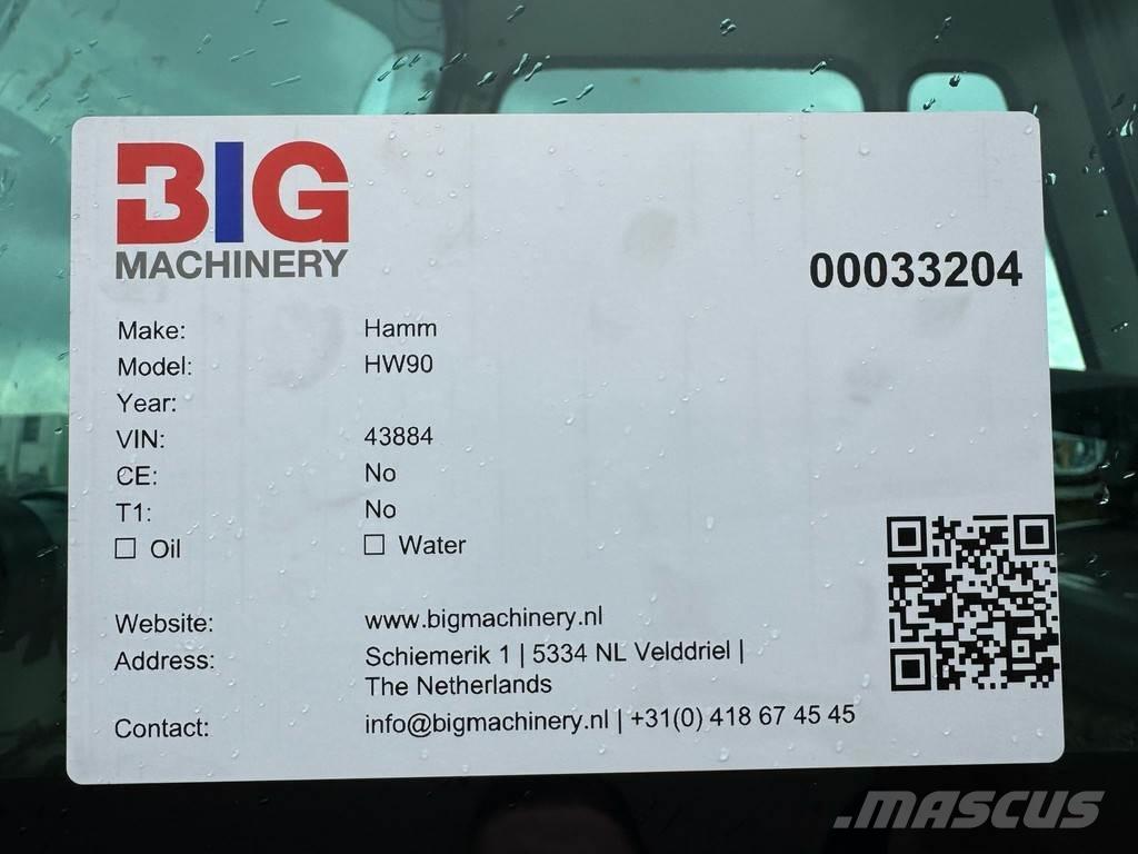 Hamm HW90 / 8 Tandemwalzen