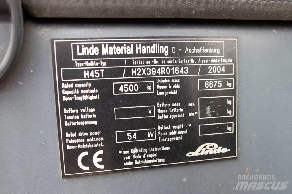 Linde H 45 T Gas Stapler