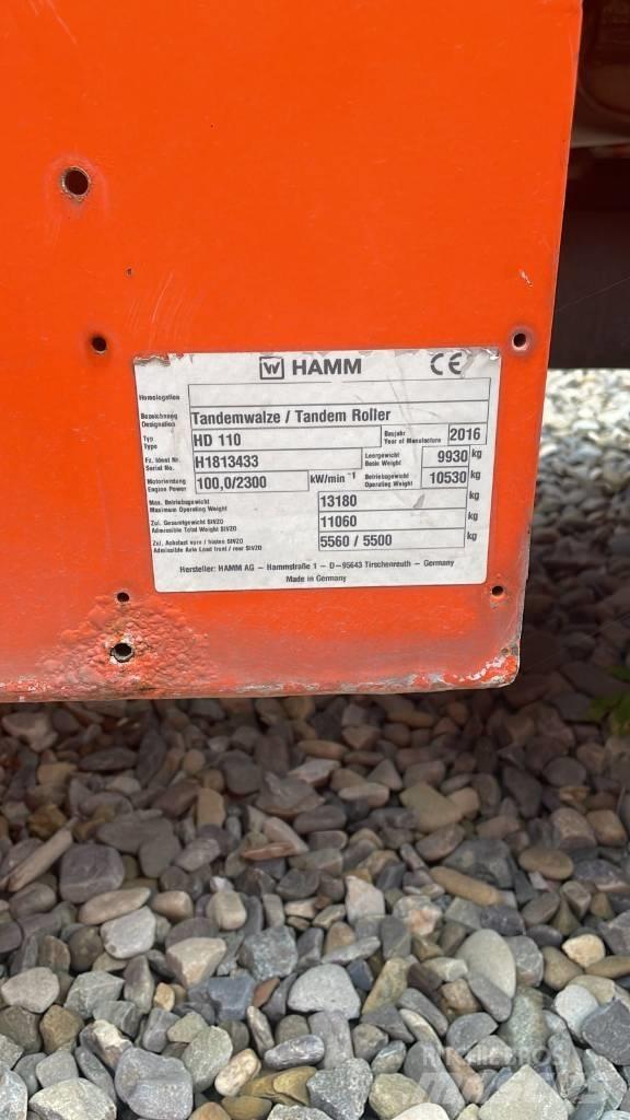 Hamm HD 110 Tandemwalzen