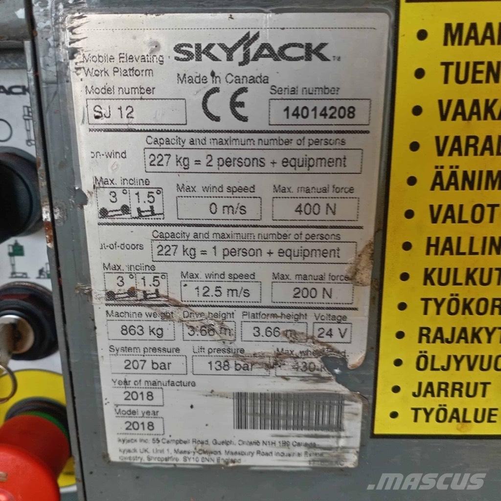 SkyJack SJ 12 Personenaufzüge