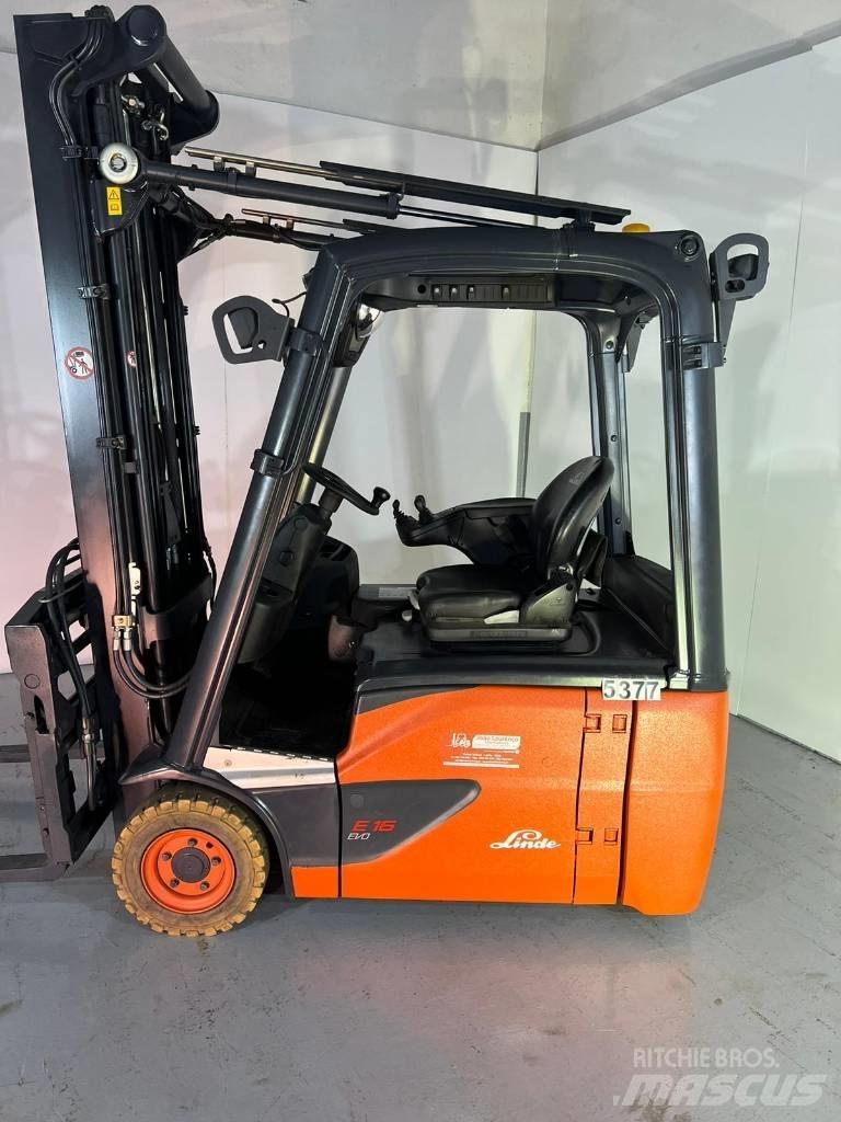 Linde E 16 EVO Elektro Stapler