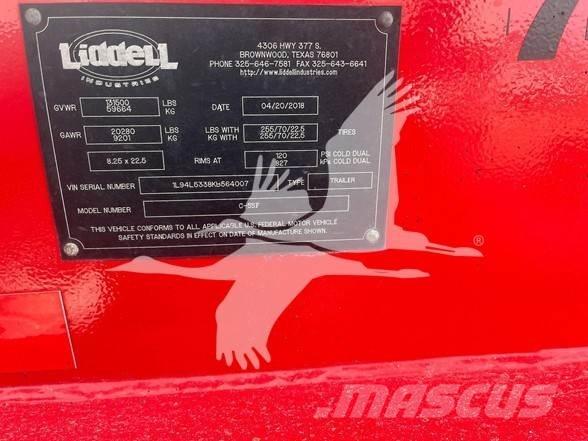 Liddell C-55F Tieflader-Auflieger