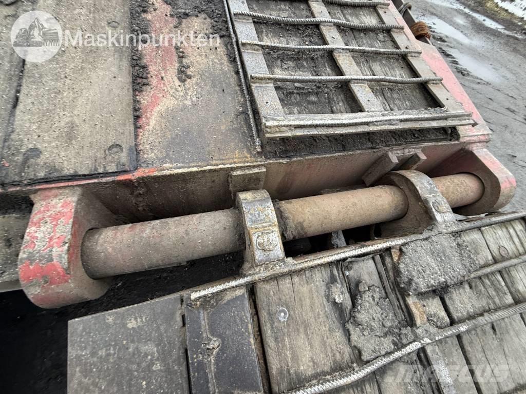 HRD HDA Maskinsläp Tieflader