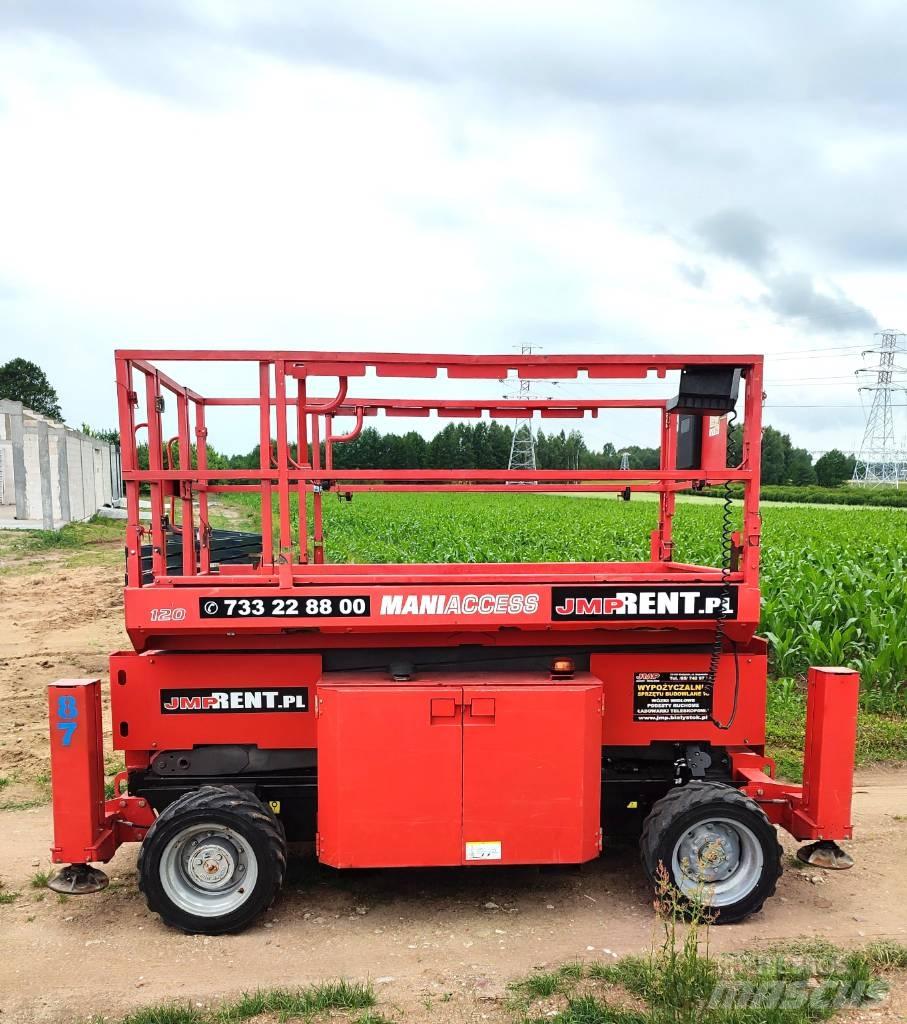 Manitou 120SC-2 Scheren-Arbeitsbühnen