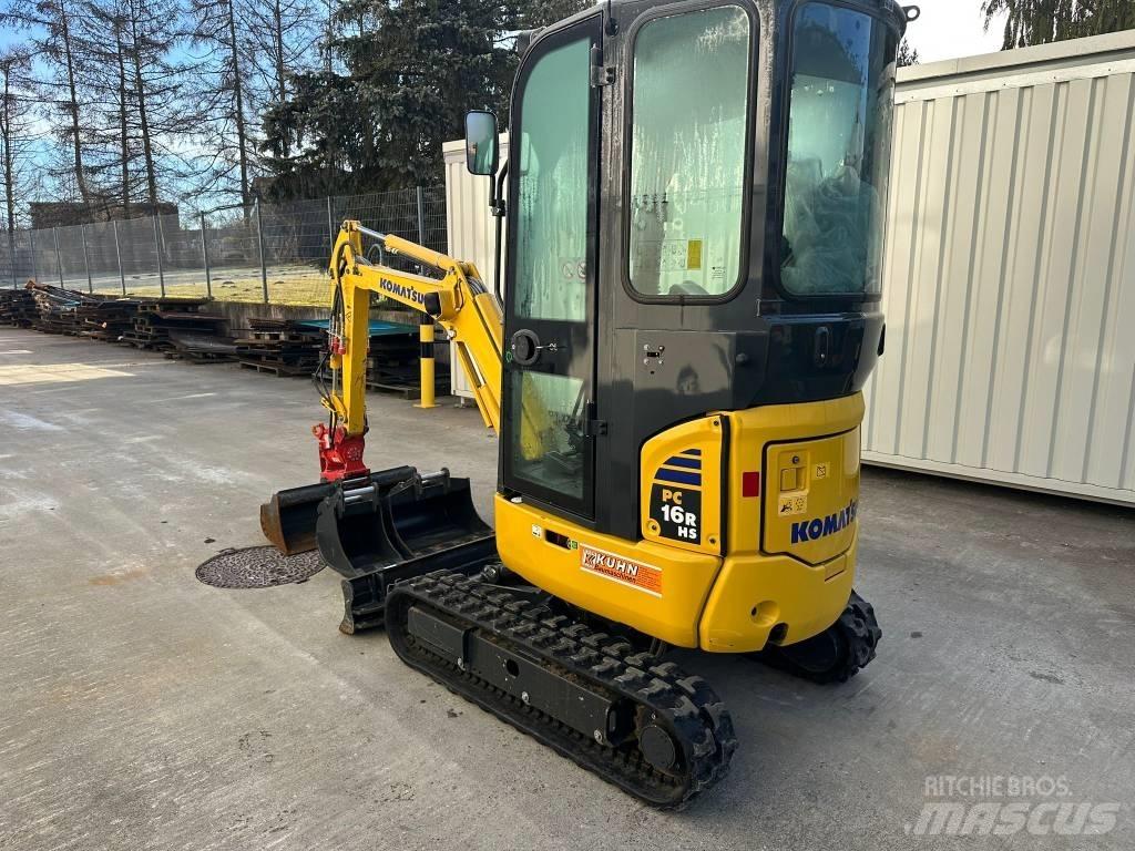 Komatsu PC 16 R-3HS Minibagger < 7t