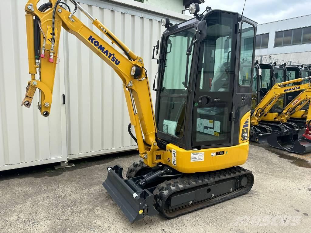 Komatsu PC 16 R-3HS Minibagger < 7t