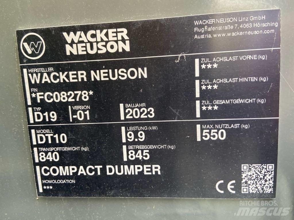 Wacker Neuson DT10 Raupendumper