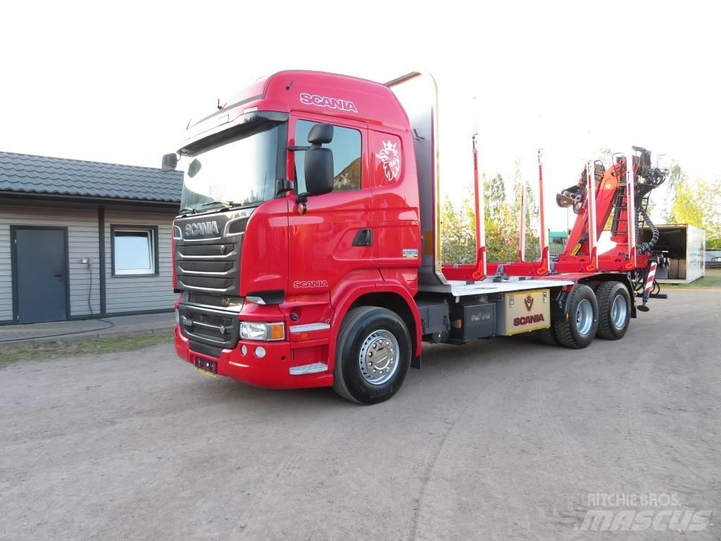 Scania R 500 Holzfahrzeuge