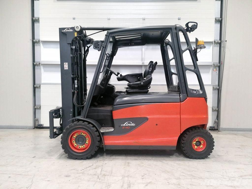 Linde E40HL-01/600 Elektro Stapler