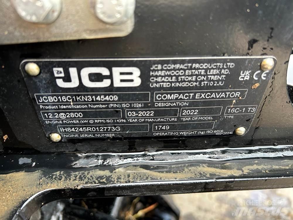 JCB 16C-1 Minibagger < 7t