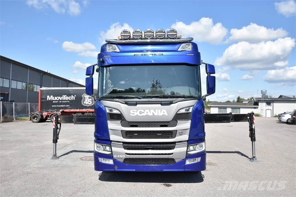 Scania G450 8X4 Kranwagen