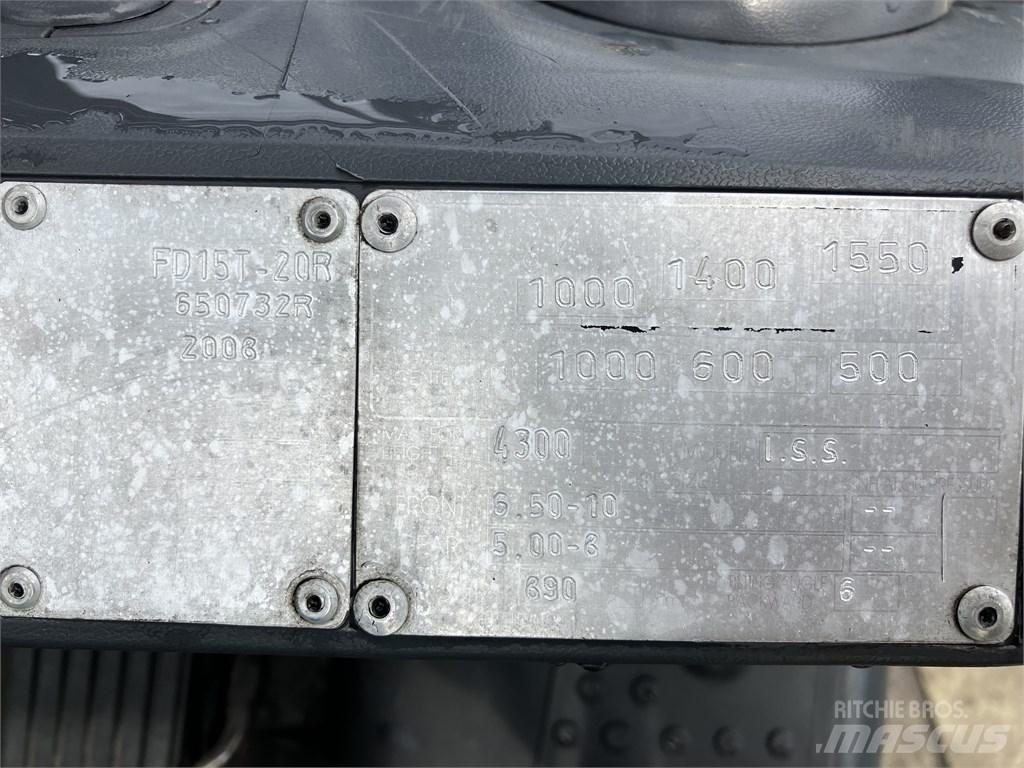Komatsu fd15t 20R Diesel Stapler