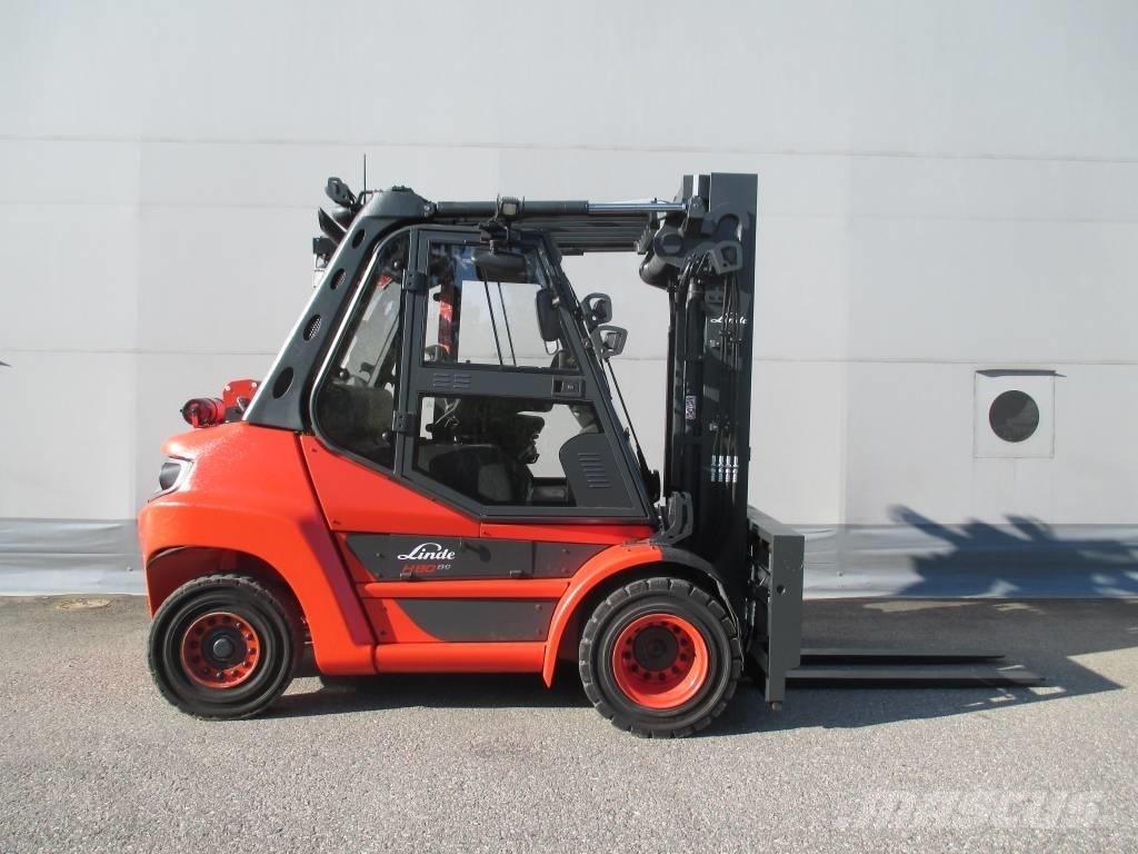 Linde H 80 D Diesel Stapler