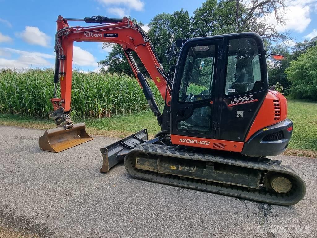 Kubota KX 080-4a2 Minibagger < 7t