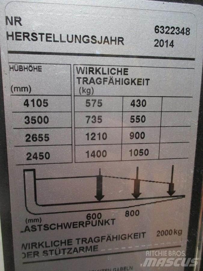 BT SWE 140L Deichselstapler